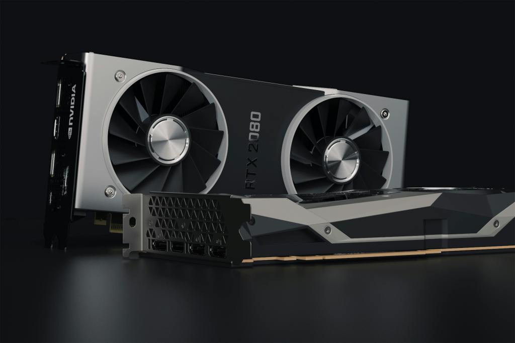 An image of two graphic cards.