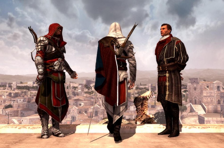 An image from an Action-adventure game called Assassin's Creed: Brotherhood.