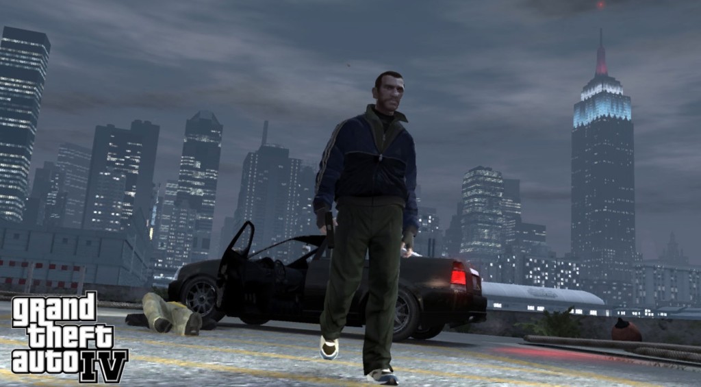 An image from an Action-adventure game Grand Theft Auto 4.