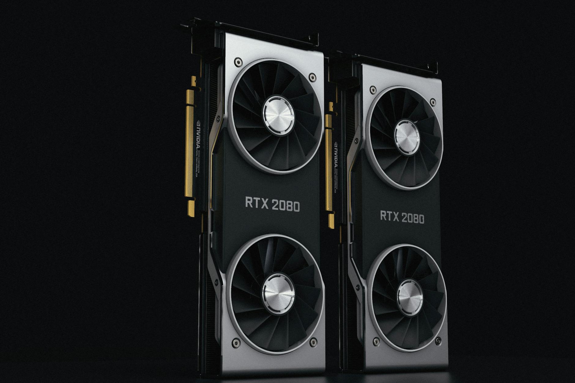 Image of two RTX 2080 Graphics Card